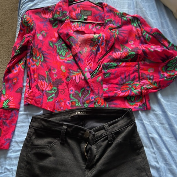 Topshop exotic cropped top - Picture 3 of 3